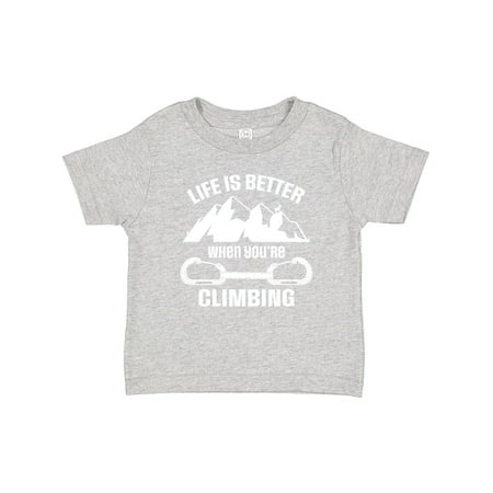 

Inktastic Rock Climbing Mountains Gift Baby Boy or Baby Girl T-Shirt