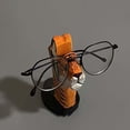 thumbnail image 4 of Soporte para gafas de sol tallado en madera hecho a mano, estante de exhibición para gafas de sol, decoración de escritorio para el hogar y la Oficina, regalo (tigre), 4 of 5