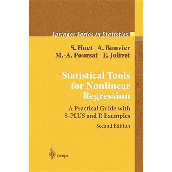 Pre-Owned Springer Statistics: Statistical Tools for Nonlinear Regression: A Practical Guide with S-Plus and R Examples (Paperback)