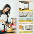 thumbnail image 6 of Costway Kitchen Island Trolley Cart on Wheels with Storage Open Shelves & Drawer White, 6 of 10