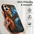 thumbnail image 5 of Compatible with Iphone 16 Case - Cute Soft Red And Blue Fire Dragon F Silicone Case Compatible with Iphone 16 Phone Case for Women Men, 5 of 6