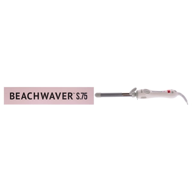 Rizador giratorio Serie S - DV1139BX S.75 Blanco - Enchufe estadounidense de Beachwaver para mujer - Rizador de 0.75 pulgadas
