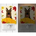thumbnail image 2 of Caroline's Treasures BB2017CNL German Shepherd Thanksgiving Ceramic Night Light, 6x4x3", multicolor, 2 of 2