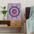 thumbnail image 5 of Kaleidoscope Floral Canvas Print Wall Art Home Decor for Living Room Bedroom Office Cafe Bar Hotel, 5 of 8