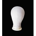 thumbnail image 2 of FixtureDisplays® 22" Liège Toile Bloc Tête Mannequin Tête W I G Affichage Tête de Style 18814-22", 2 of 5
