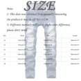 thumbnail image 3 of adviicd Mens Jeans Stretch Waist Mens Jeans Slim Fit Buckle Straight Leg Trousers Simple and Versatile Denim Pants (Dark Blue,36), 3 of 8