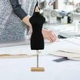 thumbnail image 6 of Doll Female Dress Form Mannequin Doll Clothes Form Photo Props,for Costume Jewelry Display Doll Dress Display Holder for Doll 33cm Square Base, 6 of 8