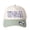 Bean green, variant on USA Letter Embroidered Color Block Trucker Hat, Unisex Adjustable Cotton Breathable Fashion Cap for Travel Daily Outdoor Wear