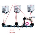 thumbnail image 4 of S60x6 Ibc Adaptador de Conector de de repuesto Herramienta de adaptador de drenaje de válvula Fácil instalación rápi A Soledad adaptador del tanque IBC, 4 of 6
