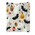 thumbnail image 2 of Halloween Throw Blanket 50" x 60" - Soft Flannel Blanket, Cozy Plush for Couch, Sofa & Bed, Fall Winter Decor, for Kids & Adults, 2 of 4