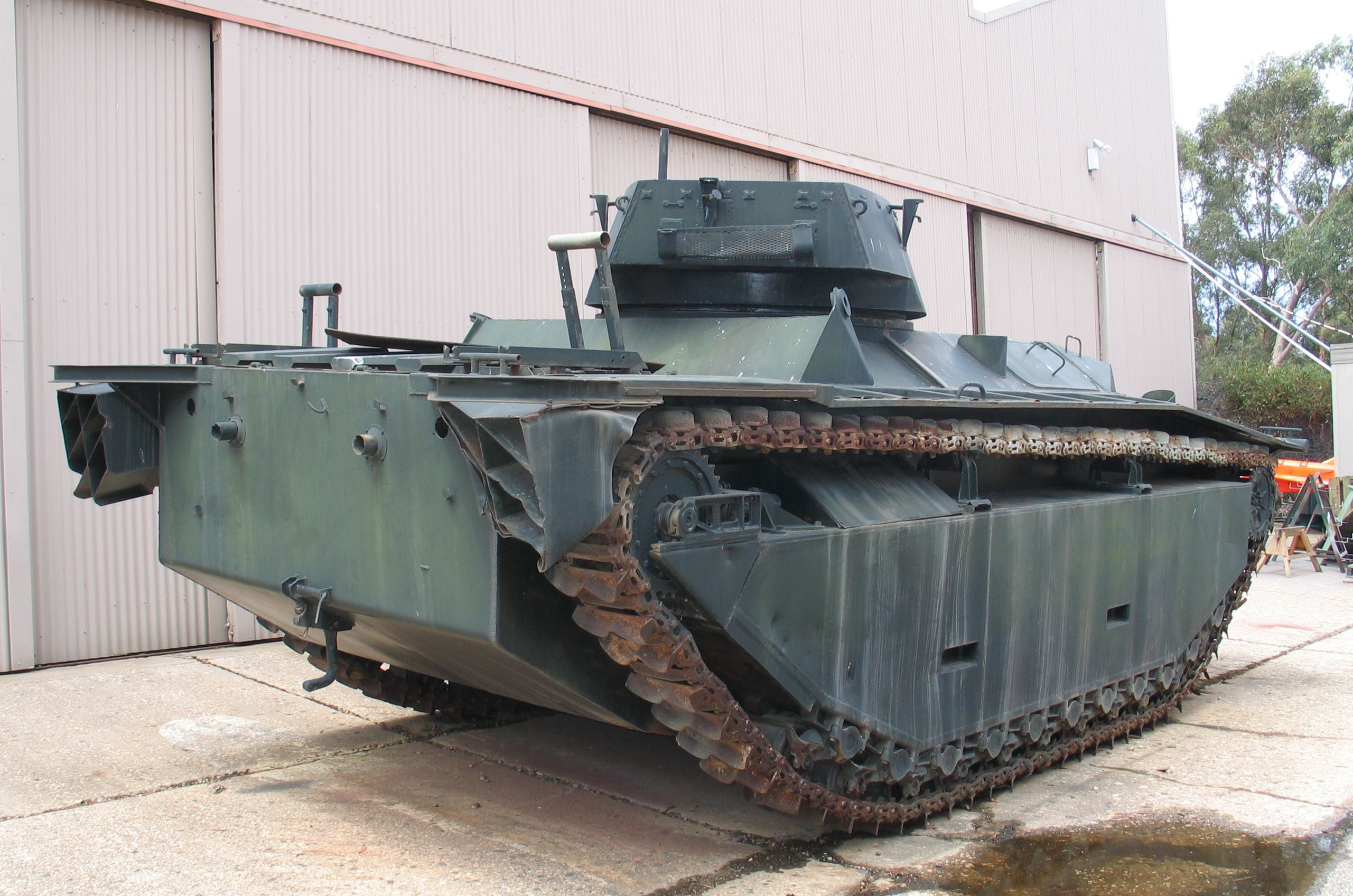 LVT(A)-4 in Royal Australian Armoured Corps Tank Museum, Puckapunyal