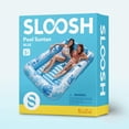 thumbnail image 2 of SLOOSH Inflatable Tanning Pool Lounger Float, 85" x 57" Extra Large Pool Floats Adult with Pillow, 4 in 1 Suntan Tub Raft Floatie,Sunbathing Bed Loun, 2 of 7