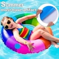 thumbnail image 5 of Parche para piscina Parche de reparación de PVC autoadhesivo de 10 piezas Parche para colchón inflable Parche para piscina inflable Se utiliza para reparaciones de botes inflables, canoas,, 5 of 5
