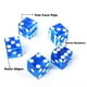 thumbnail image 4 of Juego de 5 dados de casino GSE Games, 19 mm, azul, serializados, 4 of 7