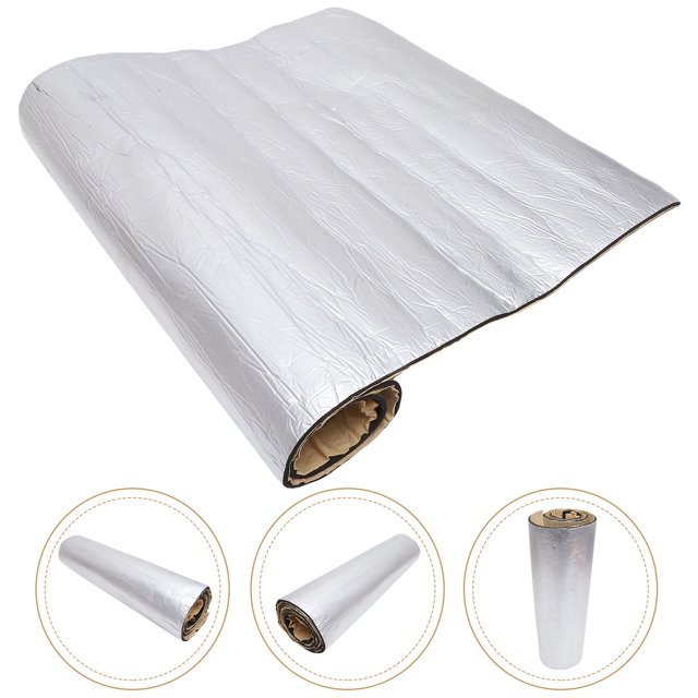 IFANLANDOR Lot de 1 Tapis d'Insonorisation pour Voitures Papier D\'aluminium Fiable pour Usage Général