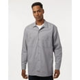 thumbnail image 2 of Dickies Men's Long Sleeve Industrial Wrinkle Resistant Work Shirt Desert Sand 4X, 2 of 3