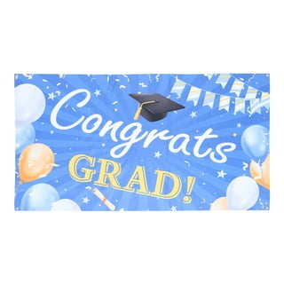 Beppter Graduation Decoration EXtraLarge Congrats Grad Banner