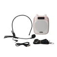 thumbnail image 1 of M-88 Amplificador de voz con micrófono con cable Magaphone recargable con pretina Bluetooth AUX IN T Abanopi Rosa Dorado, 1 of 7