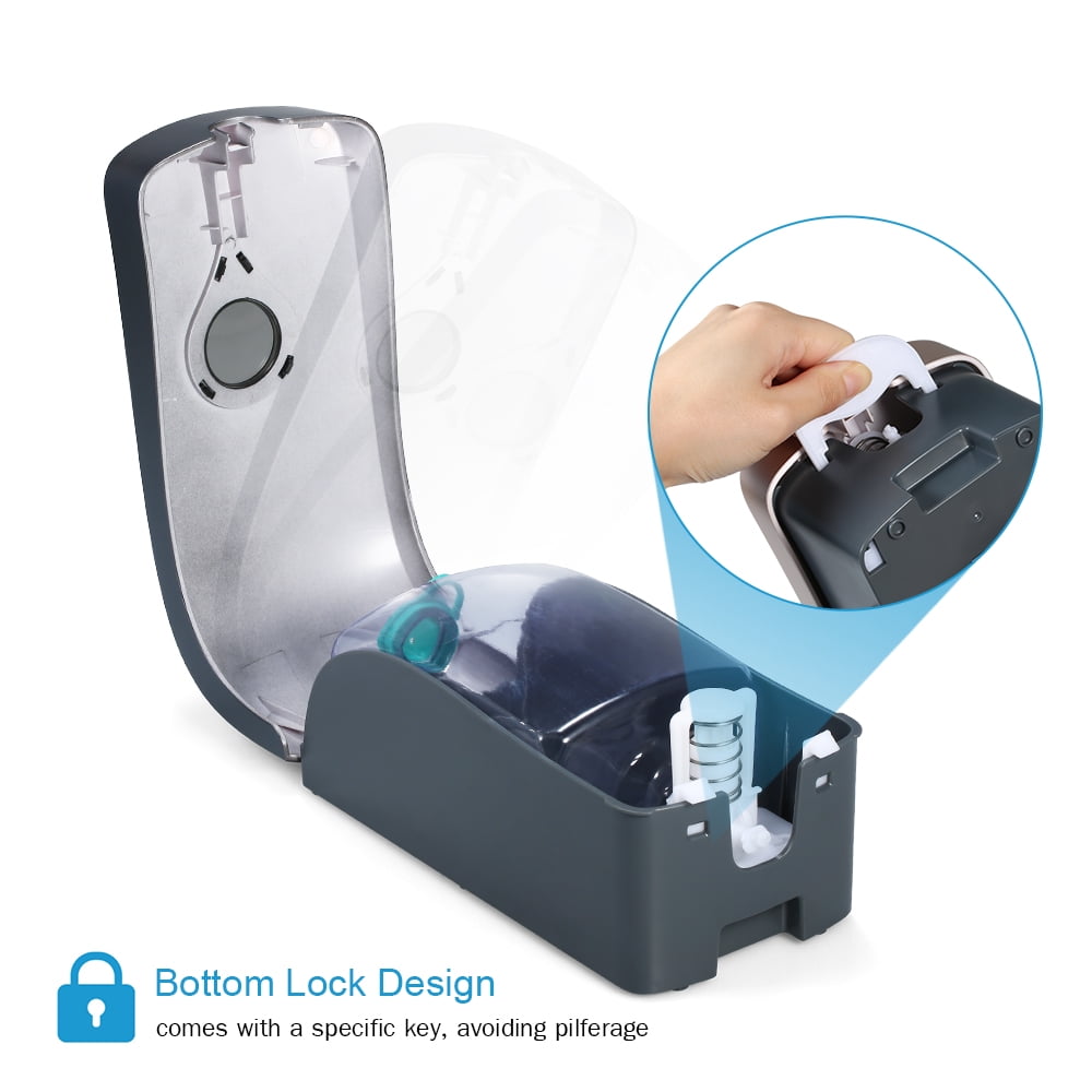 CHUANGDIAN 1000ml Wall Mounted Soap Dispenser Spray Type Rinsefree