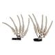 thumbnail image 4 of Nudillos de Halloween, manos de esqueleto, manos de garra de hueso, accesorios de decoración para fiestas al aire libre, color beige, 4 of 5