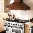 thumbnail image 2 of ZLine 321RRRD48 Wooden Wall Mount Range Hood in Walnut, 2 of 7