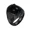 Black, variant on Men Stainless Steel Black Stone Rings Oval Gemstone Signet Ring Statement Ring Black Size 7