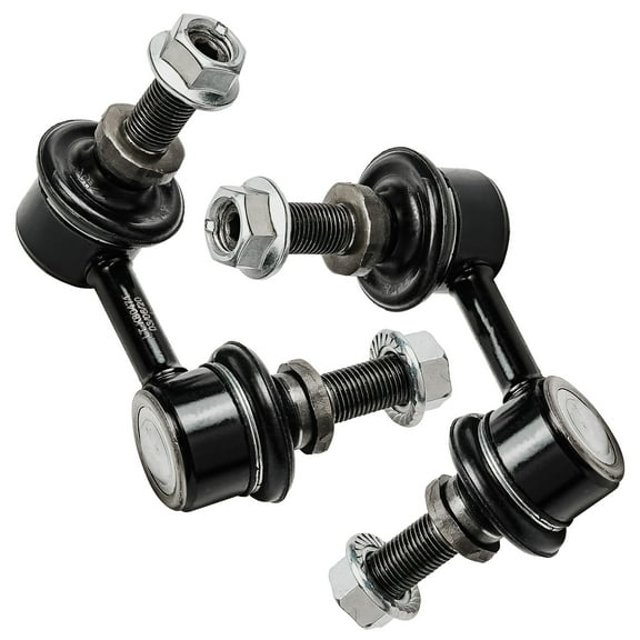 Detroit Axle - Front 2pc Sway Bars for 2005-2012 Nissan Pathfinder Suzuki Equator 05-19 Frontier Xterra, 2 Stabilizer Sway Bar Links Replacement 2005 2006 2007 2008 2009 2010 2011 2012