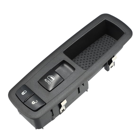 Unique Bargains Interruptor de ventana eléctrica principal del lado del pasajero delantero derecho para Chrysler Town and Country 2008-2012 Negro