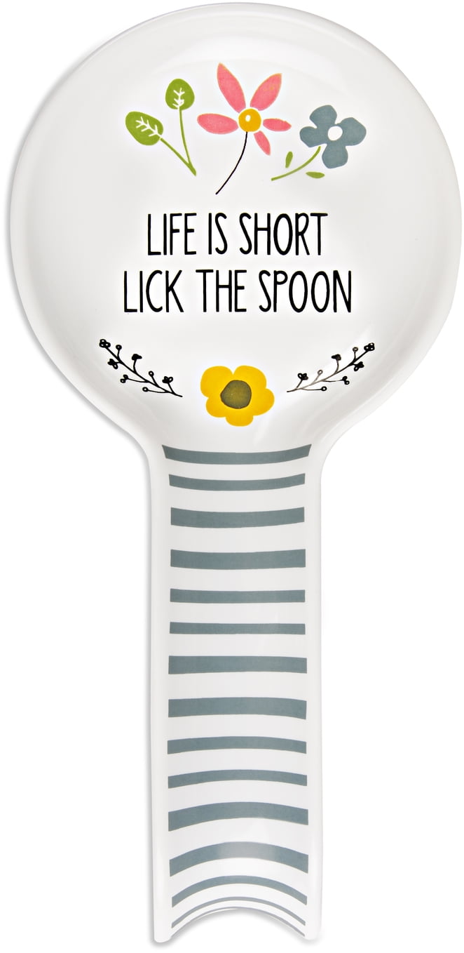 Cat Spoon Rest"I Licked the Spoon" 5 Inch Pavilion 