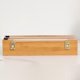 thumbnail image 5 of Wrap Dispenser with Slide Cutter Stroage Holder for Plastic Wrap, Foil and Wax, Natural Bamboo Organizer Wall Mounted, 5 of 5