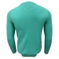 thumbnail image 2 of GANT Men's Cotton Pique Knit Crew Neck Sweater, Spearmint, M, 2 of 2