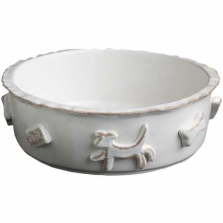 Carmel Ceramica Dog Food/Water Bowl