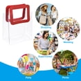 thumbnail image 5 of 7x4x8" Clear Gift Bags with Handles Reusable Mini Transparent Gift Wrap Bag, 24 Pack, 5 of 6