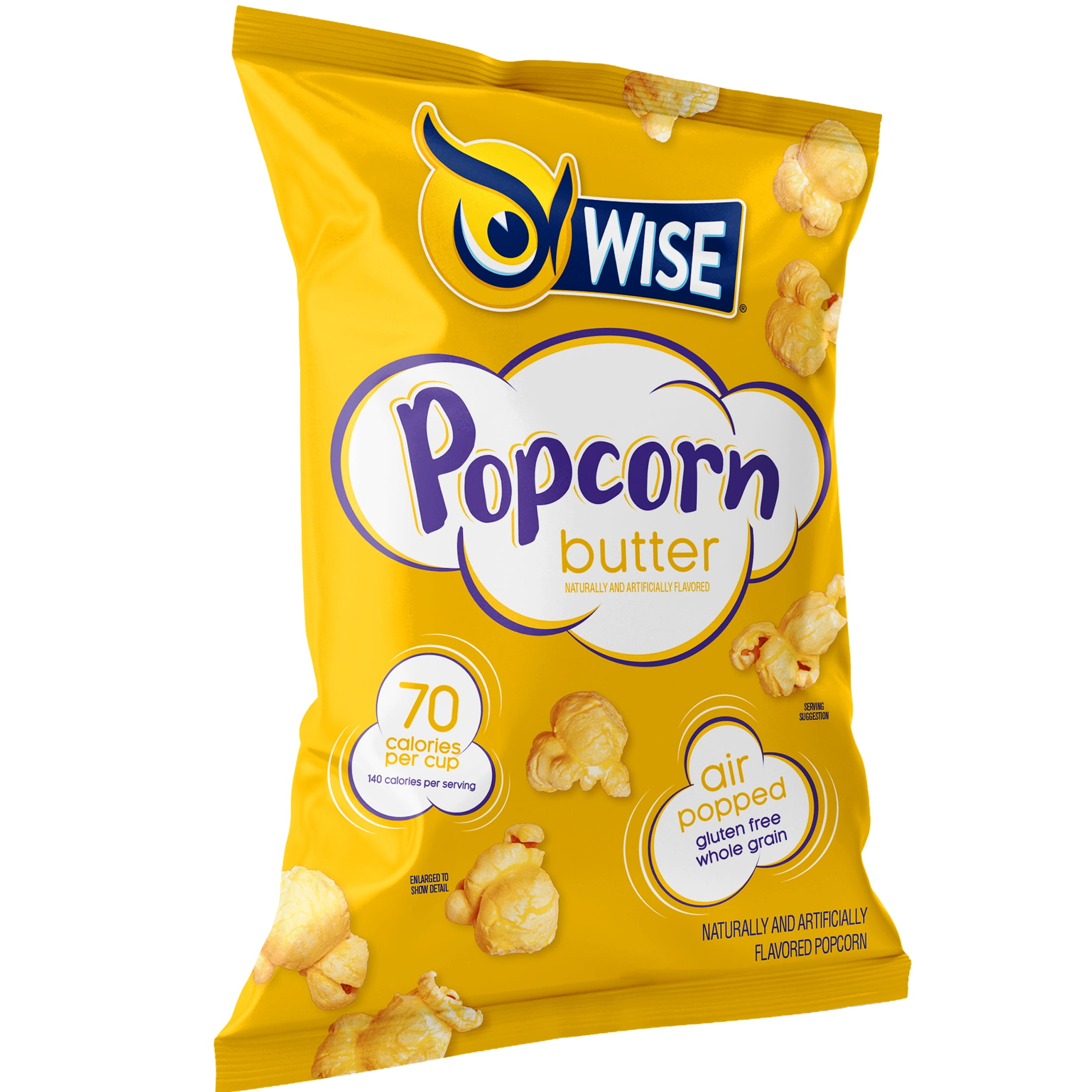 Wise Air Popped Butter Popcorn, 6 Oz.