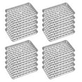 thumbnail image 1 of Visland Aluminum Foil Pans Heavy Duty Heat-Resistant Ribbed Bottoms Baking Trays Multifunctional Baking Trays, 1 of 8