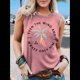 thumbnail image 3 of Camiseta de Tirantes de Playa de Verano para Mujer, Color Rosa (Imagen A Color y Letras Blancas), Talla XL, 3 of 5
