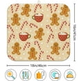 thumbnail image 6 of Christmas Drying Mat for Kitchen Counter 16" X 18" Gingerbread Dish Drying Mat for Kitchen Decor Xmas Drying Mats For Home Counter Drying Mats For Dishes Dish Mat Drying Mat, 6 of 8