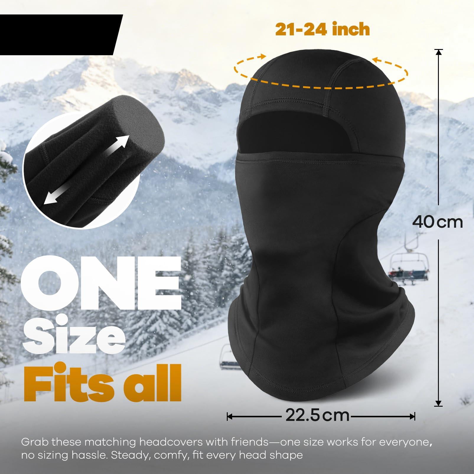 Ski Mask Balaclava Pro  Cold Weather Windproof Thermal Shiesty For Men/women