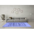 thumbnail image 3 of Ahgly Company Indoor Rectangle Oriental Blue Traditional Area Rugs, 2' x 5', 3 of 4