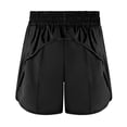 thumbnail image 3 of BIG ELEPHANT Women's Athletic Running Shorts with Zipper Pockets, Lined Sports Shorts, 3 of 9