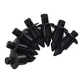 thumbnail image 5 of 100x Car 6mm Fender Panel Plastic Rivet Fasteners Push Pin Clips for Suzuki, 5 of 7