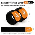 thumbnail image 1 of Nylon Fishing Reel Spool Cover Protector Band, Anti-Scratch Spool Guard for Spinning Reels, Universal Fit Storage Accessory, 1 of 1