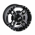 thumbnail image 3 of 4/137 Tusk 185-277-0005A0Cb-A5C43E Beartooth Wheel 12X7 5.0 + 2.0 Machined/Black for Can-Am Outlander Max 800 H.O. Efi Xt 2008, 3 of 8