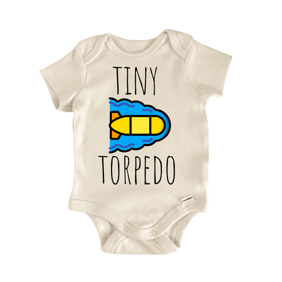 Submarine Torpedo Newborn Baby Bodysuit