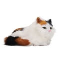 thumbnail image 2 of Simulation Cat Doll, Lifelike Colorful Simulation Plush Cat Doll  For Desk Decoration, 2 of 8