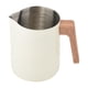 thumbnail image 3 of Jarra para espumar leche, jarra para vaporizar leche, piezas para máquina de espresso con marca de 600 ml Blanco, 3 of 9
