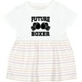 thumbnail image 3 of Inktastic Boxing Future Boxer Girls Baby Dress, 3 of 5