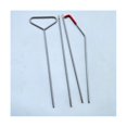 thumbnail image 4 of Herramientas de emergencia para coche Herramientas de larga distancia Cuerda de tracción de emergencia con forma de serpiente Gancho de tres secciones Loc para coche Rojo, Rojo, 4 of 5