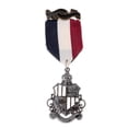 thumbnail image 2 of Uniforme Militar Para Hombre Medalla Hueca Vestido Streampunk Insignia Broche De Broche Sunnimix Alfileres de broche azul marino vintage, 2 of 8
