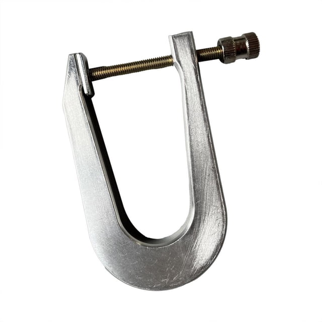 ZLight Violin Beam Clamp Replacement Universal Violin Plate Back 24cm Panel Bracing Clip Silver 8.03cm